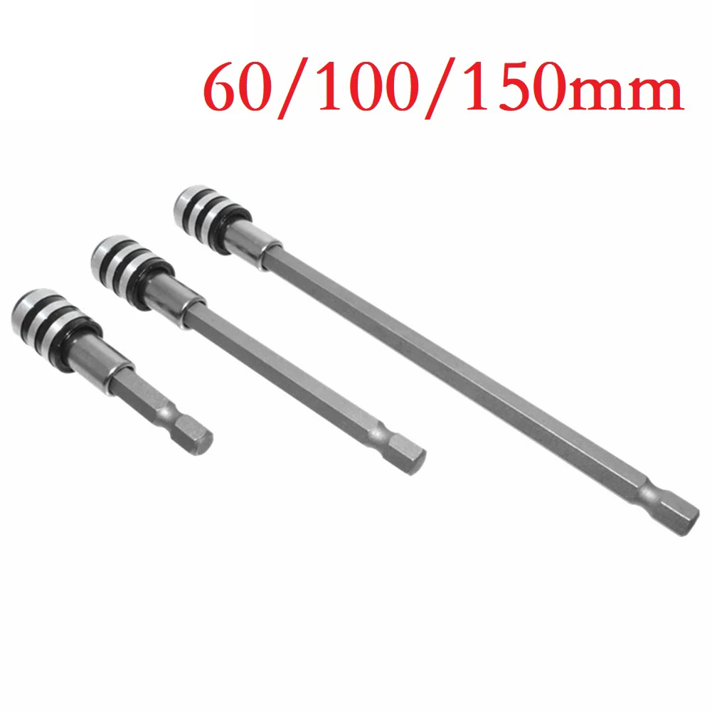 1pc Magnetic Extension Drill Bit Holder 1/4 Inch Hex Shank Quick Release Self-Locking Screwdriver Bit Extension Rod 60/100/150mm
1pc Magnetic Extension Drill Bit Holder 1/4 Inch Hex Shank Quick Release Self-Locking Screwdriver Bit Extension Rod 60/100/150mm