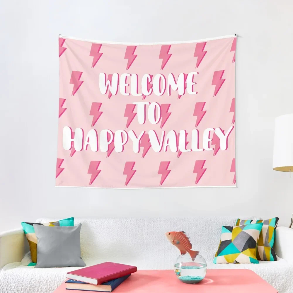 

Welcome to Happy Valley Tapestry Decoration Home Aesthetic Home Decor Wall Art On The Wall Tapestry