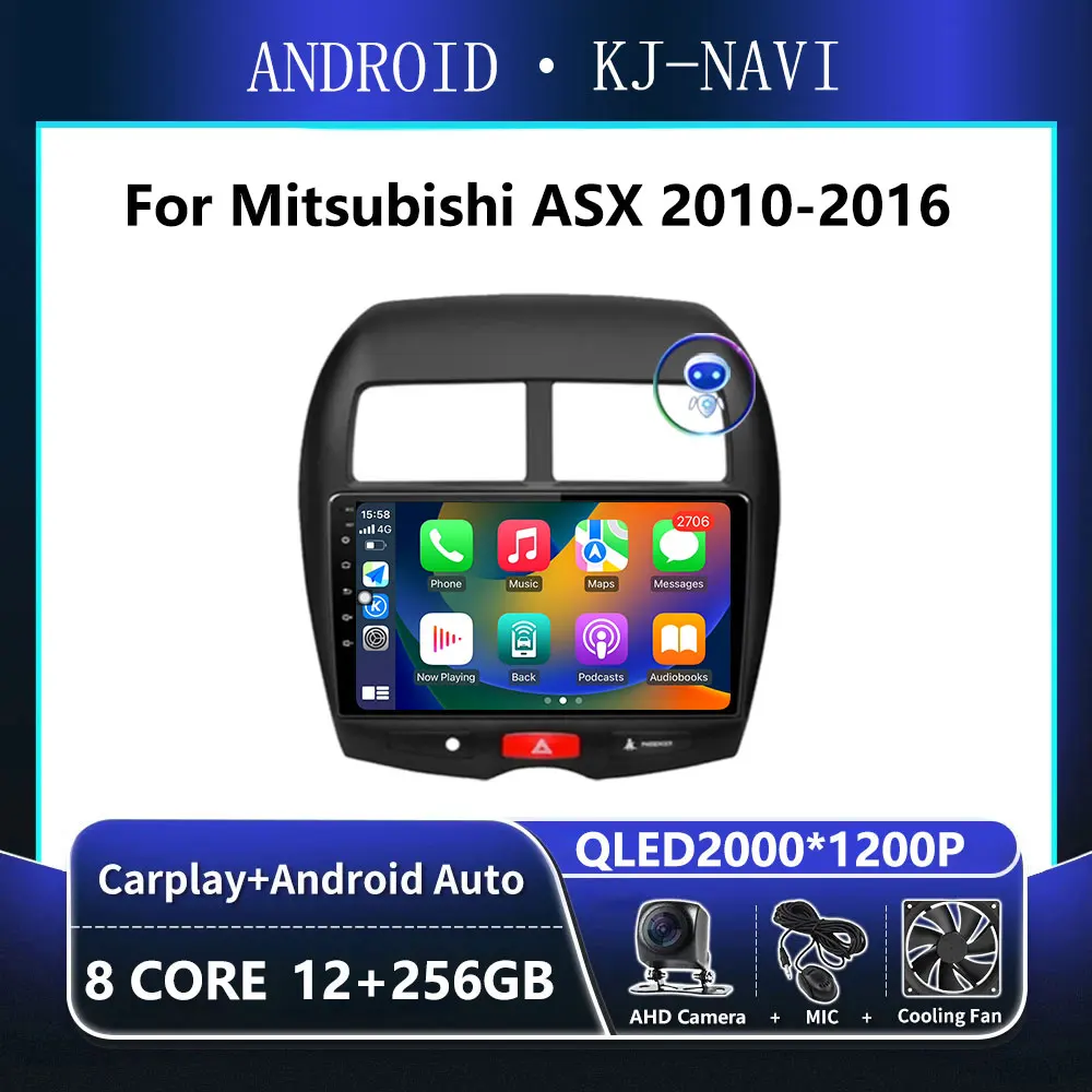 Автомагнитола 2 din для Mitsubishi ASX 2010-2016, мультимедийный проигрыватель на Android 14 с GPS-навигацией, DSP, Wi-Fi, 4G
Автомагнитола 2 din для Mitsubishi ASX 2010-2016, мультимедийный проигрыватель на Android 14 с GPS-навигацией, DSP, Wi-Fi, 4G