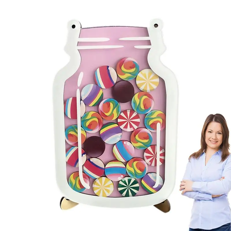 

Classroom Jar Reward System Jar Reward System With 30pcs Candy Coin Teacher Reward Jar Behavior Chart Jar Reward System