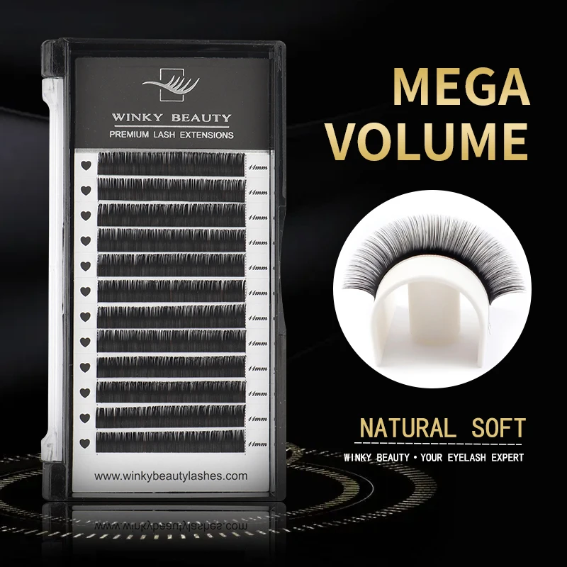 Winky Beauty C/D Curl Classic Individual Eyelash Extensions Russian Mega Volume Lashes Fluffy Premium Lashes Extensions
Winky Beauty C/D Curl Classic Individual Eyelash Extensions Russian Mega Volume Lashes Fluffy Premium Lashes Extensions