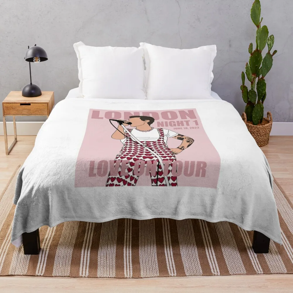 Love On Tour LONDON Night 1 Throw Blanket Custom Blanket Bed Fashionable Blanket Fuzzy Blanket
Love On Tour LONDON Night 1 Throw Blanket Custom Blanket Bed Fashionable Blanket Fuzzy Blanket