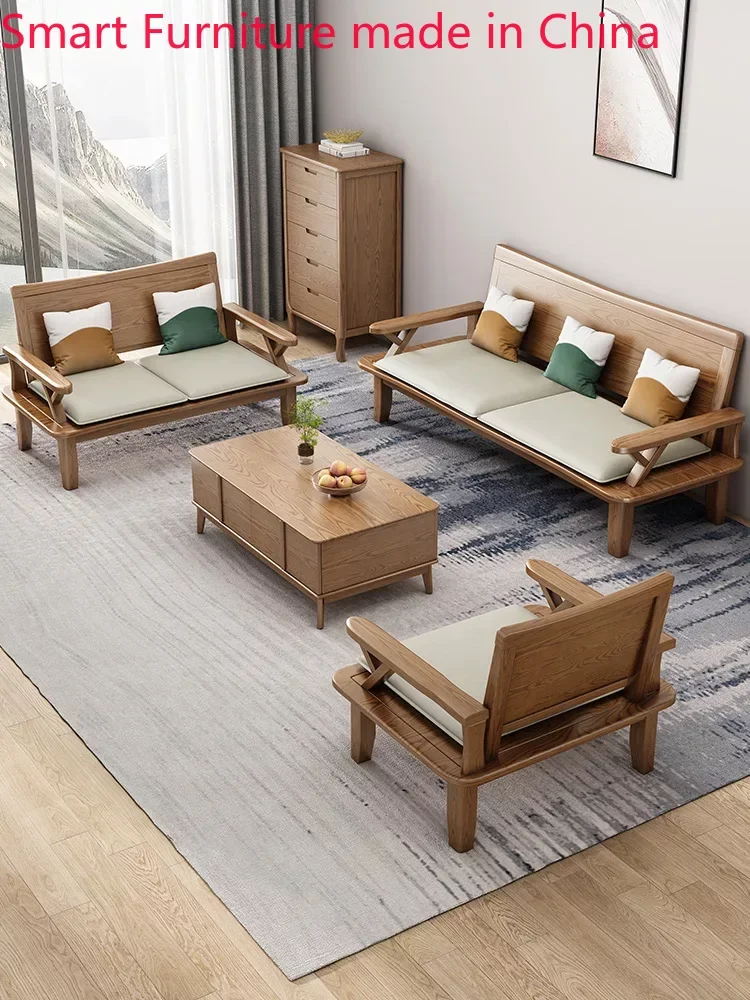 Nordic all-solid wood sofa combination living room new Chinese science and technology sofa dual-use ash wood in winter andsummer
Nordic all-solid wood sofa combination living room new Chinese science and technology sofa dual-use ash wood in winter andsummer