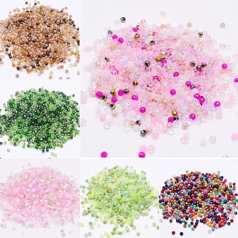 New Mixed-color 4mm 200pcs/bag Crystal Glass Beads Rondelle Faceted Loose Spacer Beads For Jewelry Making DIY Material Package
New Mixed-color 4mm 200pcs/bag Crystal Glass Beads Rondelle Faceted Loose Spacer Beads For Jewelry Making DIY Material Package