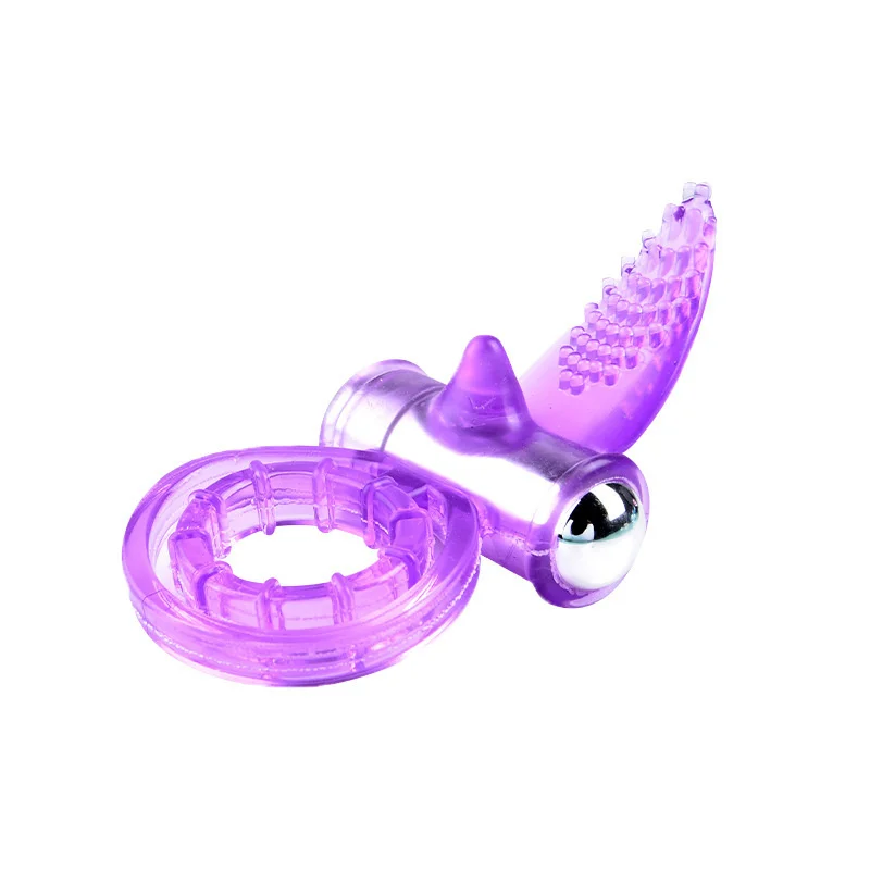 Tongue Licking Vibrating Clitoris Stimulation Men Time Delay Penis Ring Long Lasting Ejaculation Erotic Cock Ring Adult Sex Toy (10).jpg