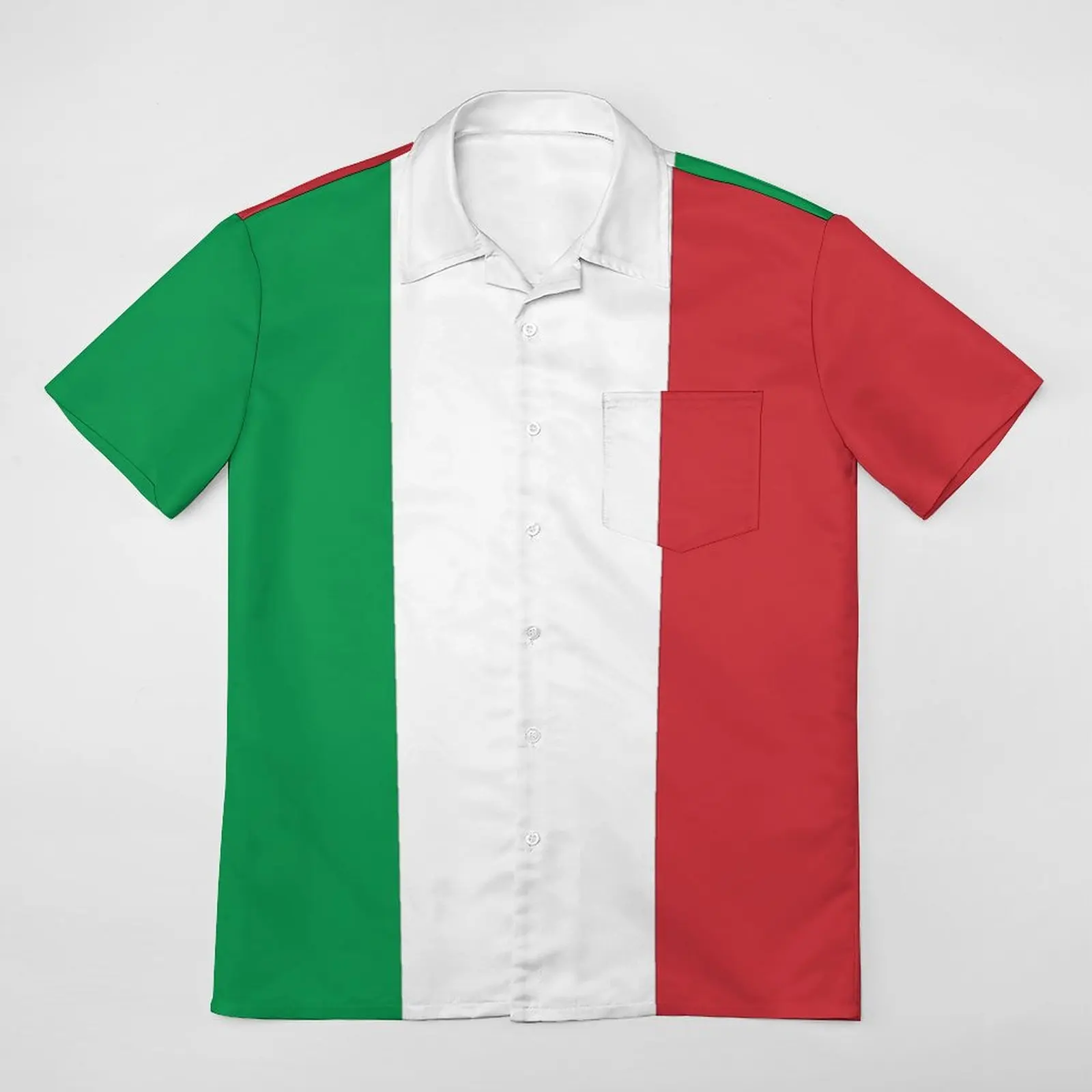 A Short Sleeved Shirt ITALY. ITALIAN. Italian Flag. FULL COVER Flag Tees Pantdress Vintage NoveltyLeisure USA Size
A Short Sleeved Shirt ITALY. ITALIAN. Italian Flag. FULL COVER Flag Tees Pantdress Vintage NoveltyLeisure USA Size