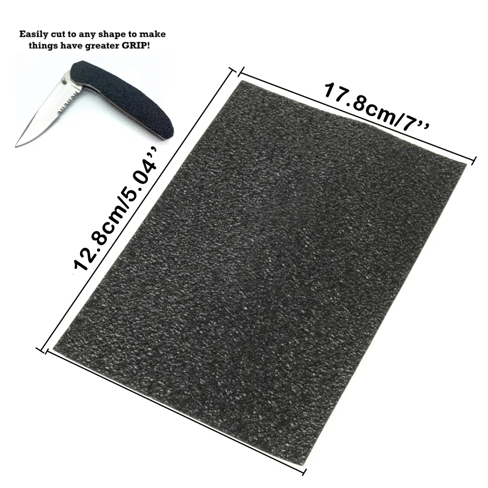 Non-slip Grips Material Sheet Rubber Texture Grip Wrap Tape Gun Skateboard Phone Camera Computer Knives Cutters Tool Stickers
Non-slip Grips Material Sheet Rubber Texture Grip Wrap Tape Gun Skateboard Phone Camera Computer Knives Cutters Tool Stickers
