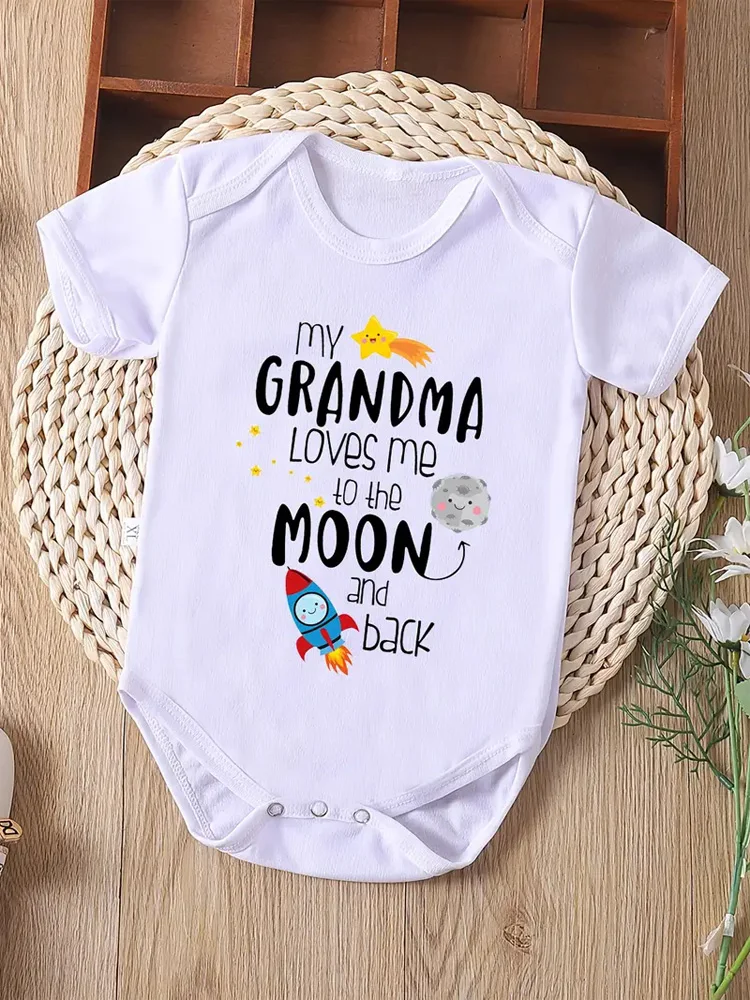 My Grandpa Loves Me To The Moon and Back Cute Letter Printed Newborn Baby Romper Bodysuit Soft and Comfortable Baby Onesie 8 S0623eb70696048f68a11aadcf5583574E