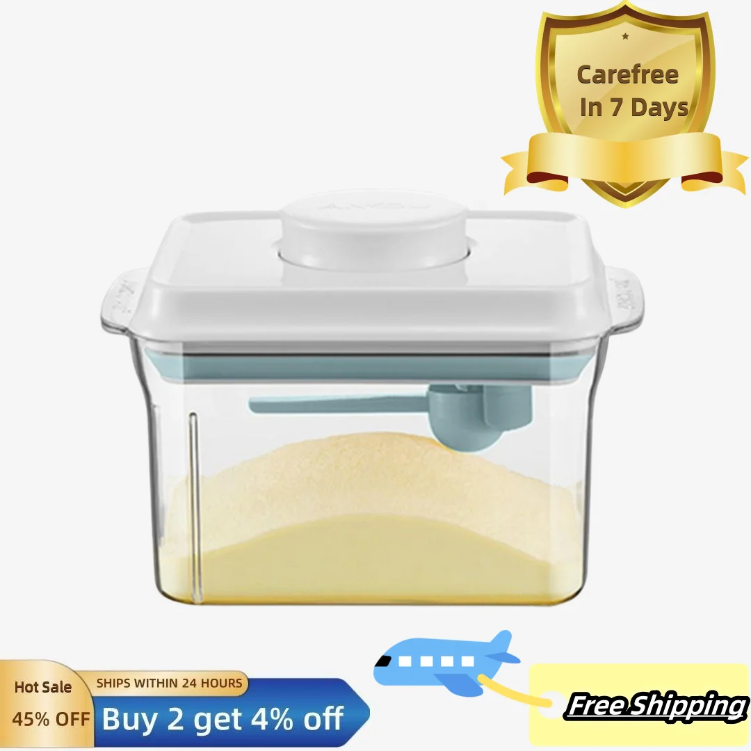 1L Storage Bottles & Jars Plastic Airtight Transparent Food Storage Can Grain Milk Powder Jar Container Home Storage
1L Storage Bottles & Jars Plastic Airtight Transparent Food Storage Can Grain Milk Powder Jar Container Home Storage