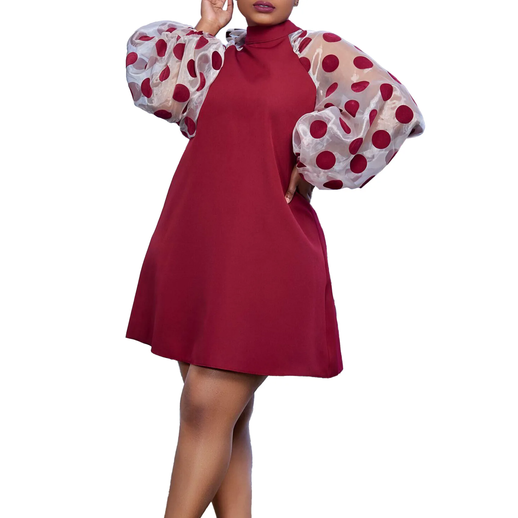 2023 Summer African Dresses for Women African Elegant Long Sleeve O-neck Polyester Party Bodycon Mini Dress African Clothing
2023 Summer African Dresses for Women African Elegant Long Sleeve O-neck Polyester Party Bodycon Mini Dress African Clothing