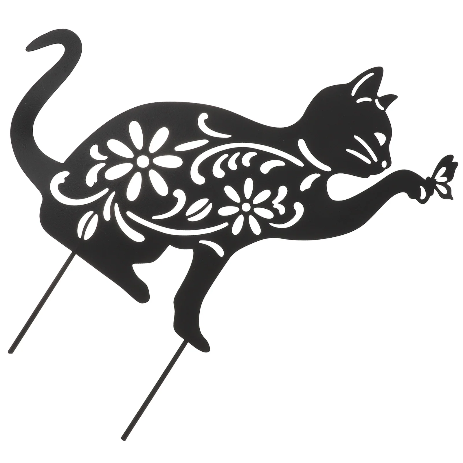 Iron Cat Shaped Art Garden Stakes Cat Silhouette Stake Party Garden Stake Decor Vintage Lawn Stakes Silhouette Yard Decor
Iron Cat Shaped Art Garden Stakes Cat Silhouette Stake Party Garden Stake Decor Vintage Lawn Stakes Silhouette Yard Decor