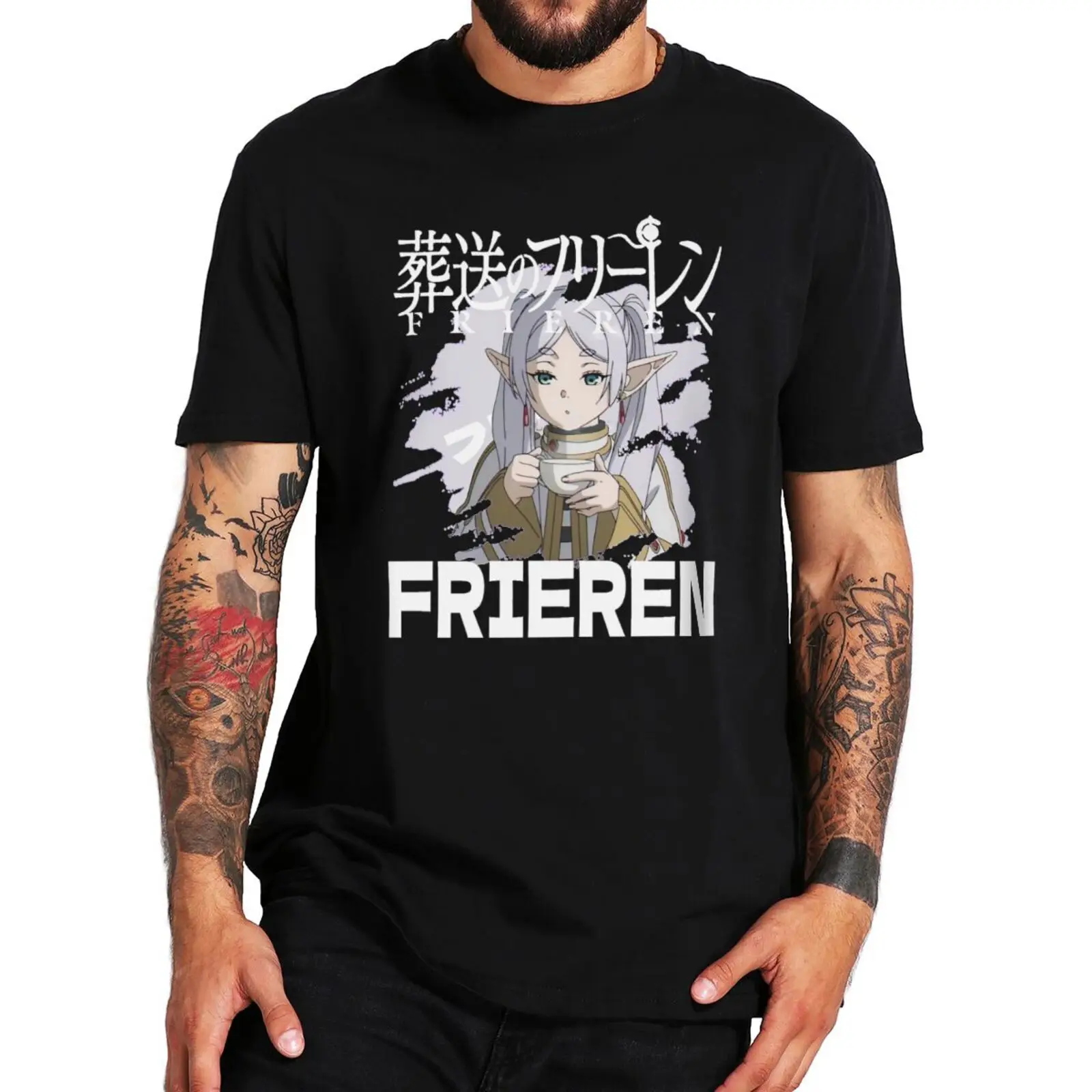 Frieren Beyond Journey's End T Shirt Anime Japanese Manga Fans Tops 100% Cotton Unisex Soft T-shirts EU Size
Frieren Beyond Journey's End T Shirt Anime Japanese Manga Fans Tops 100% Cotton Unisex Soft T-shirts EU Size