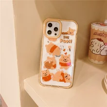 Suitable for INS cute cartoon honey graffiti yellow bear 11 / 12pro / max Apple X / XR mobile phone case IPH 
Suitable for INS cute cartoon honey graffiti yellow bear 11 / 12pro / max Apple X / XR mobile phone case IPH