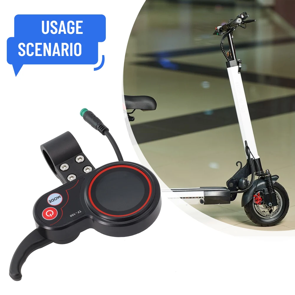 Durable And Practical High Quality TF‑100 Display Electric Scooter 5 Pins Black Multifunctional Plastic Waterproof
Durable And Practical High Quality TF‑100 Display Electric Scooter 5 Pins Black Multifunctional Plastic Waterproof