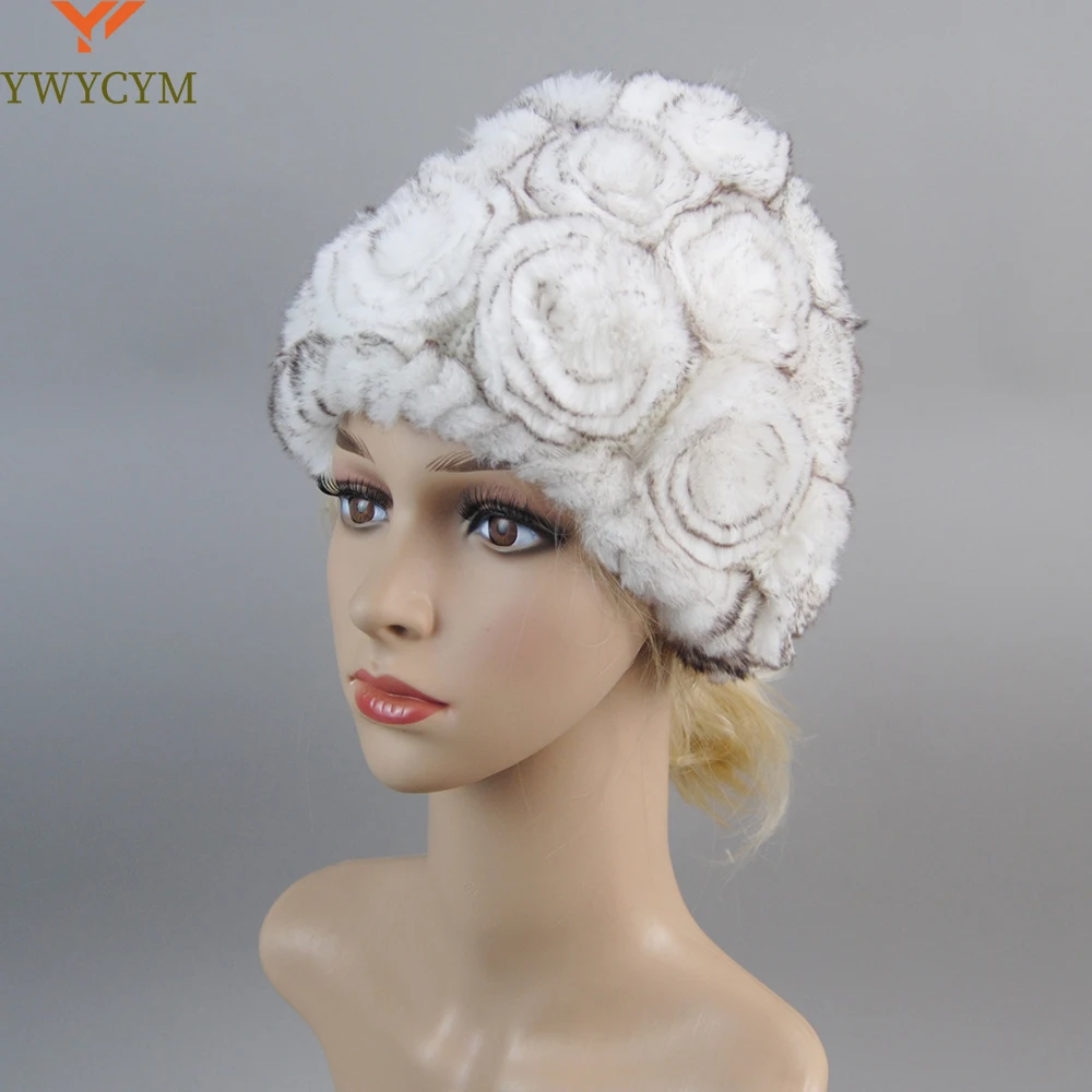 Fashion Floral Winter Caps for Girls Real Fur Knit Cap Women Warm Rex Rabbit Fur Hat Natural Real Fur Beanies Braid Hats
Fashion Floral Winter Caps for Girls Real Fur Knit Cap Women Warm Rex Rabbit Fur Hat Natural Real Fur Beanies Braid Hats