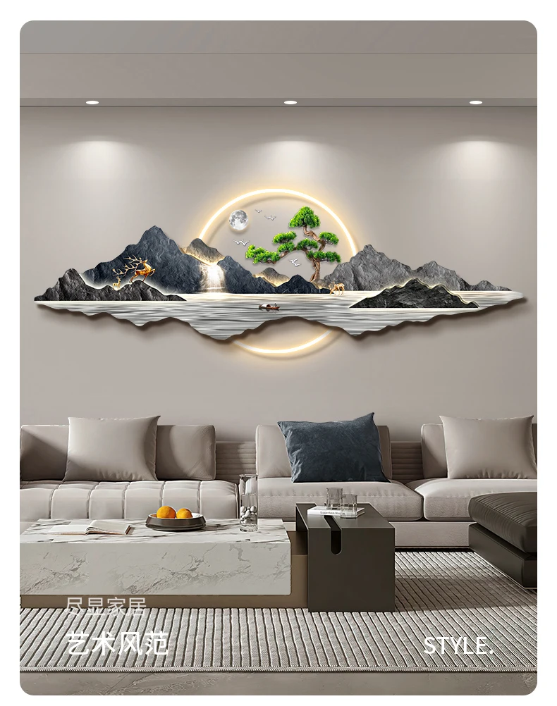Light Luxury Clock Wall Chinese Modern Fashion Living Room Decorative Wall Watch Interior Design Horloge Murale Wall Decor Light Luxury Clock Wall Chinese Modern Fashion Living Room Decorative Wall Watch Interior Design Horloge Murale Wall Decor