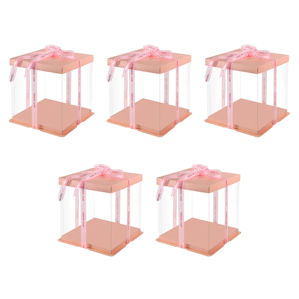 Transparent Birthday Cake Box Plastic Cake Packaging Boxes Organizer Cake Case for Home Dessert Shop(White/Pink/Black/Blue)
Transparent Birthday Cake Box Plastic Cake Packaging Boxes Organizer Cake Case for Home Dessert Shop(White/Pink/Black/Blue)