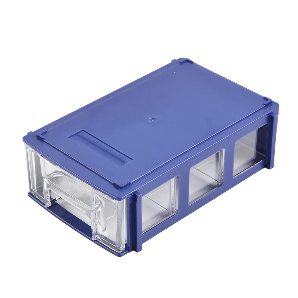 

Stackable Storage Box 140*90*40mm 1PC Component Screws Toolbox Hardware Parts 80 Degree Celsius Easy To Install