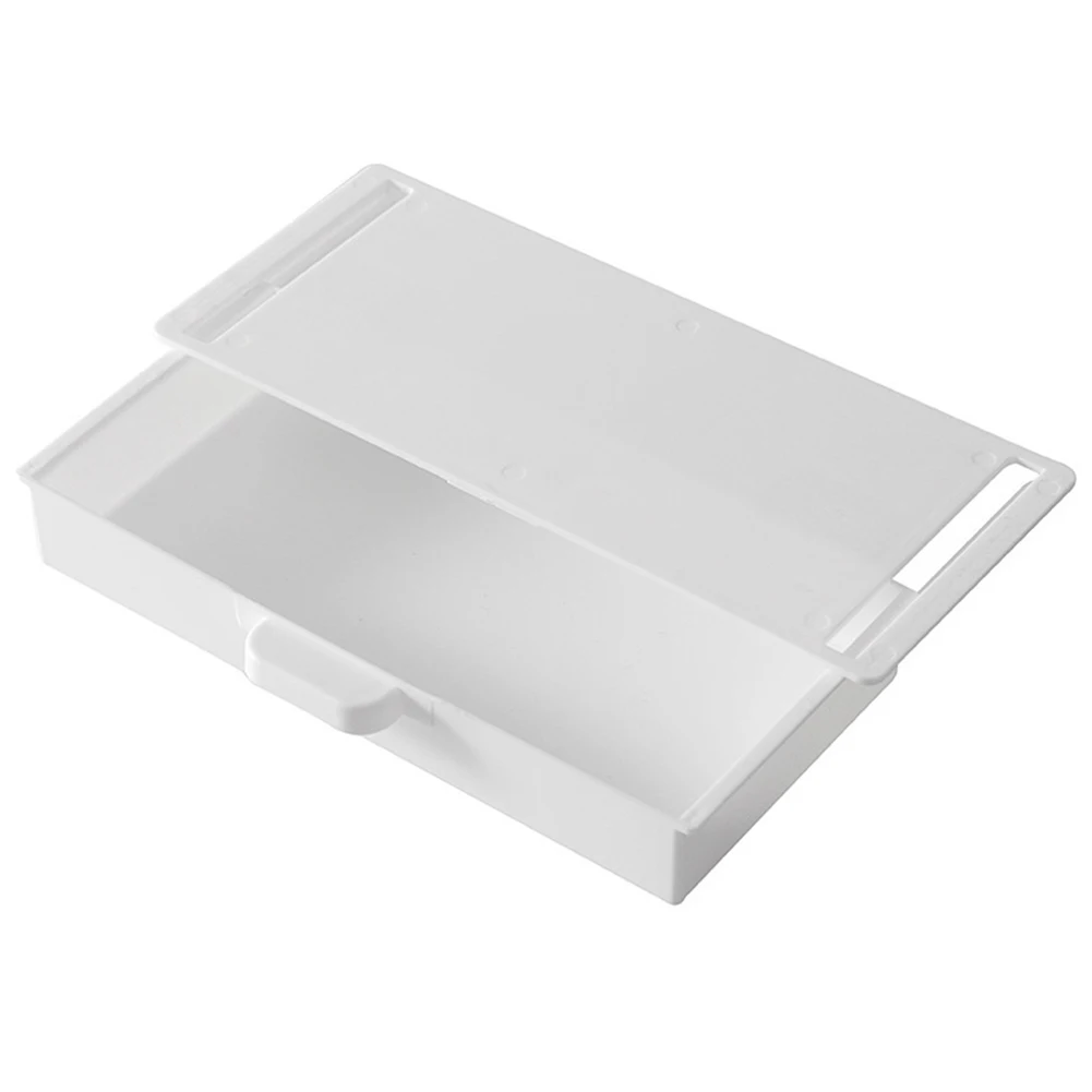 1 PCS Under Desk Drawer Organizer ABS Storage Box For Office Pen Holder Adhesive 23.5x10.5x3.5cm/9.25x4.13x1.38in
1 PCS Under Desk Drawer Organizer ABS Storage Box For Office Pen Holder Adhesive 23.5x10.5x3.5cm/9.25x4.13x1.38in