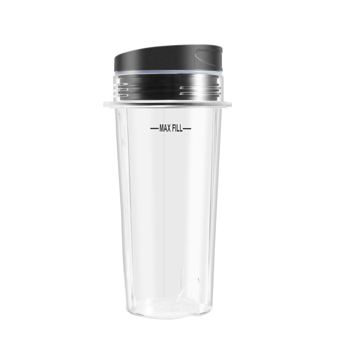 Blender Cup with Lid for Nutri Ninja, Single Serve Replacement Parts for BL740/BL770/BL771/BL772/BL780/BL660/BL663/BL810
Blender Cup with Lid for Nutri Ninja, Single Serve Replacement Parts for BL740/BL770/BL771/BL772/BL780/BL660/BL663/BL810