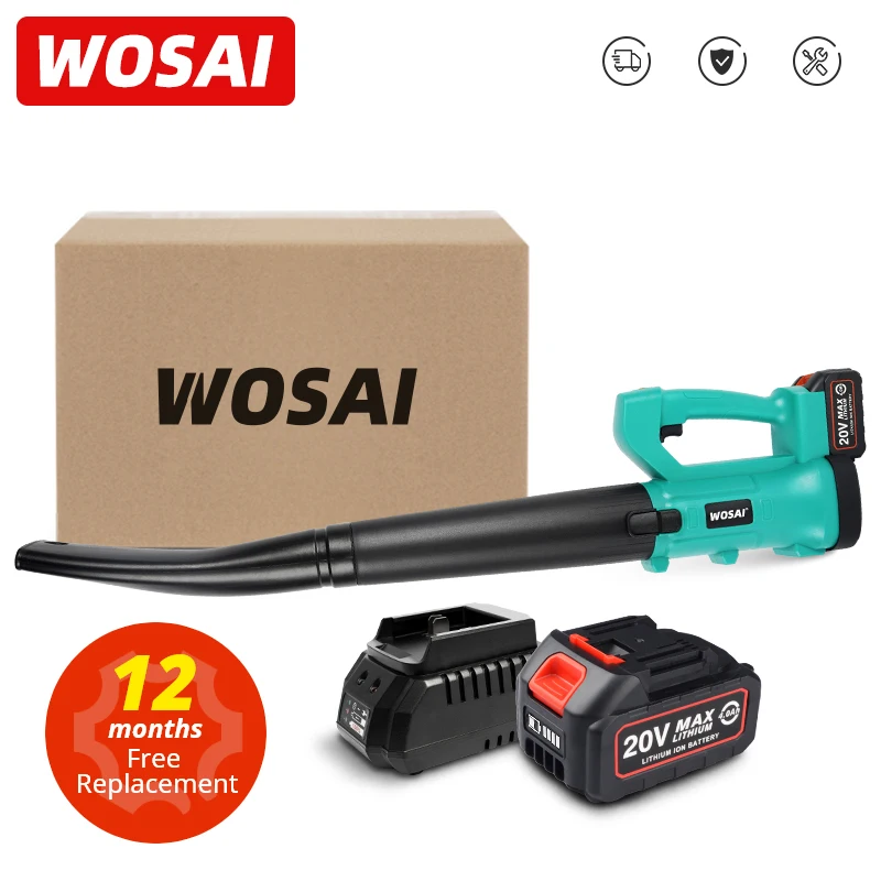 Беспроводной Электрический воздуходувка WOSAI MT-Series 20 в с давлением ветра 5,4 кПа
Беспроводной Электрический воздуходувка WOSAI MT-Series 20 в с давлением ветра 5,4 кПа