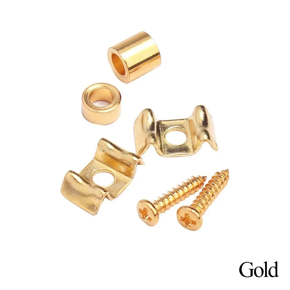 Electric Guitar String Trees Set Gold/Black/Chrome Retainers Precise Tuning Stability Metal String Guides Mounting Hardware
Electric Guitar String Trees Set Gold/Black/Chrome Retainers Precise Tuning Stability Metal String Guides Mounting Hardware