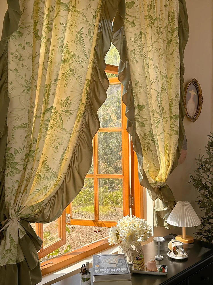 American Pastoral Living Room Cortinas Lace Bedroom Decorative Cortina Luxury Pattern Curtain Flower Room Curtain Rideau 커튼 тюль
American Pastoral Living Room Cortinas Lace Bedroom Decorative Cortina Luxury Pattern Curtain Flower Room Curtain Rideau 커튼 тюль