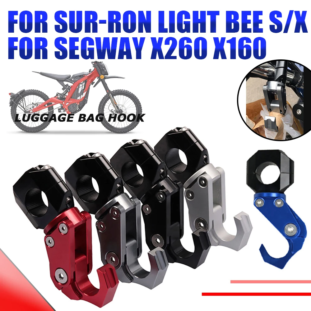 Motorcycle Luggage Bag Hook Claw Hanger Crotchet Grip Helmet Holder For Sur-Ron Surron Light Bee S X Segway X260 X160 X 260 160
Motorcycle Luggage Bag Hook Claw Hanger Crotchet Grip Helmet Holder For Sur-Ron Surron Light Bee S X Segway X260 X160 X 260 160