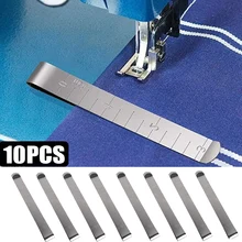 Metal Sewing Curling Clip Stainless Steel Household Portable Machined Hand-stitched Clothing Skirts Pants Shorts Sewing Supplies