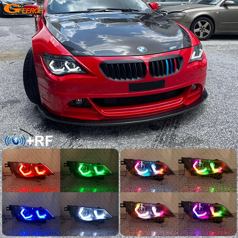 For BMW E63 E64 630Ci 630i 645Ci 650i M6 Ultra Bright Crystal Concept M4 Iconic Style Multi Color RGB LED Angel Eyes Halo Rings
For BMW E63 E64 630Ci 630i 645Ci 650i M6 Ultra Bright Crystal Concept M4 Iconic Style Multi Color RGB LED Angel Eyes Halo Rings