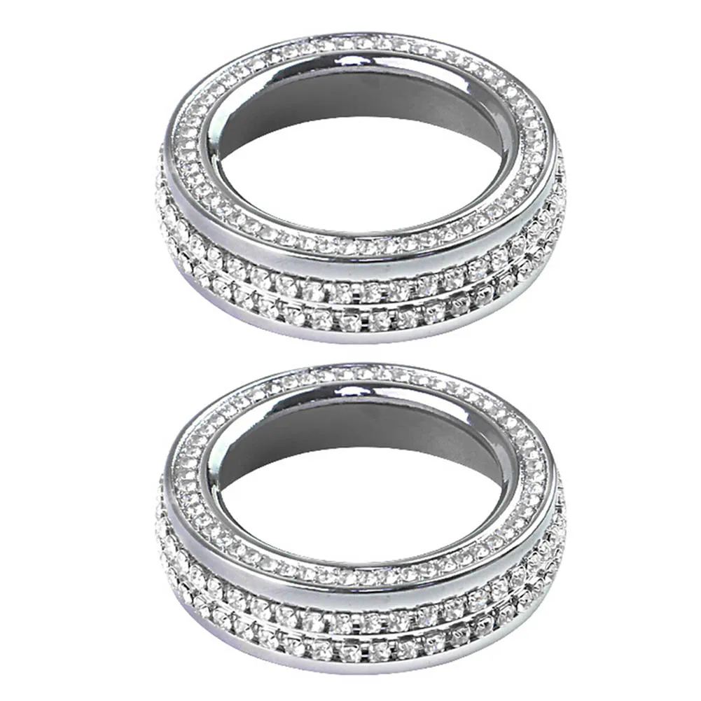 2pcs Diamond Car Air Condition Knob Decor Cover Ring For Mercedes A B GLA CLA Button Trim Ring Accessories
2pcs Diamond Car Air Condition Knob Decor Cover Ring For Mercedes A B GLA CLA Button Trim Ring Accessories