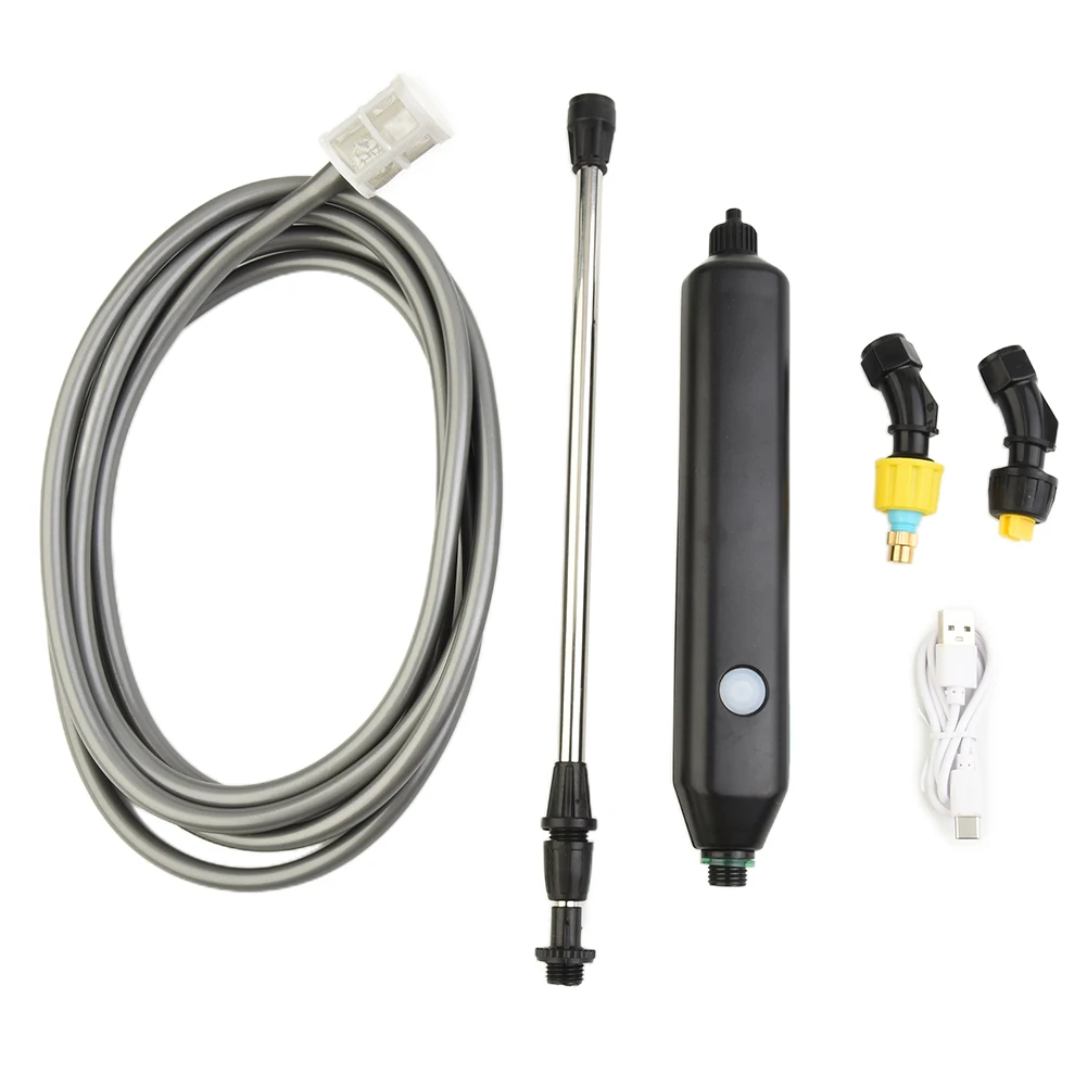 Durable Water Sprinkler Set Sprayer 5V-1A 62*22*4CM Adjustable Electric Gardening Non-slip Handle Plant Watering
Durable Water Sprinkler Set Sprayer 5V-1A 62*22*4CM Adjustable Electric Gardening Non-slip Handle Plant Watering
