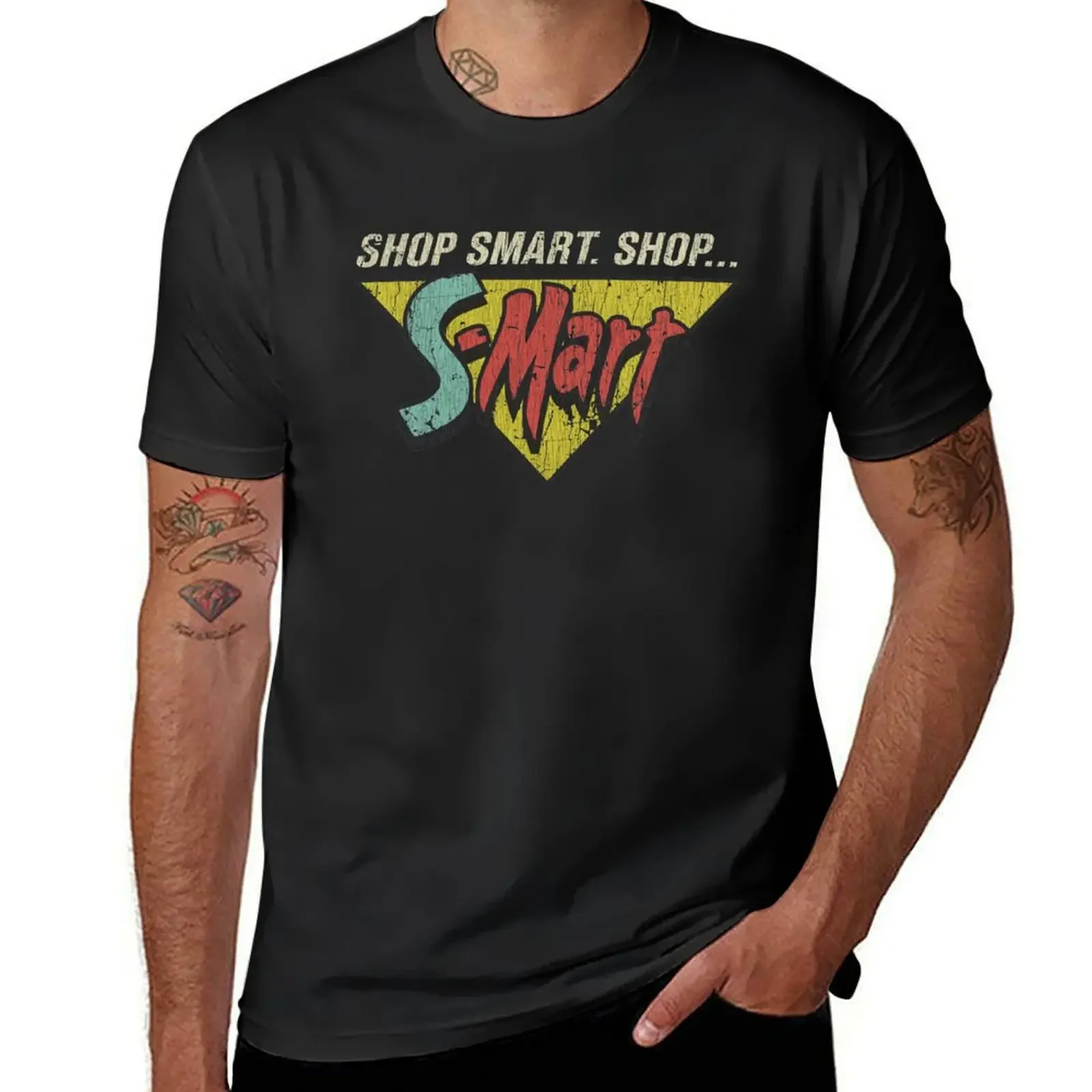

Shop Smart. Shop S-Mart! T-Shirt quick-drying tees customs design your own T-shirts for men cotton