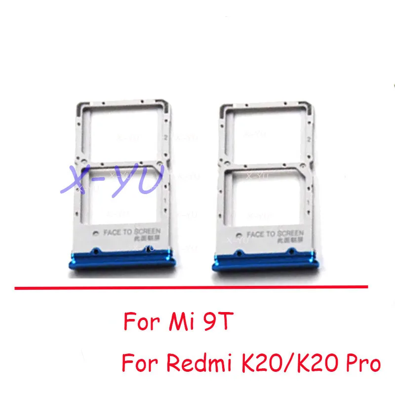 

For Xiaomi Redmi K20 Pro / Mi 9T Pro SIM Card Tray Holder Slot Adapter Replacement Repair Parts