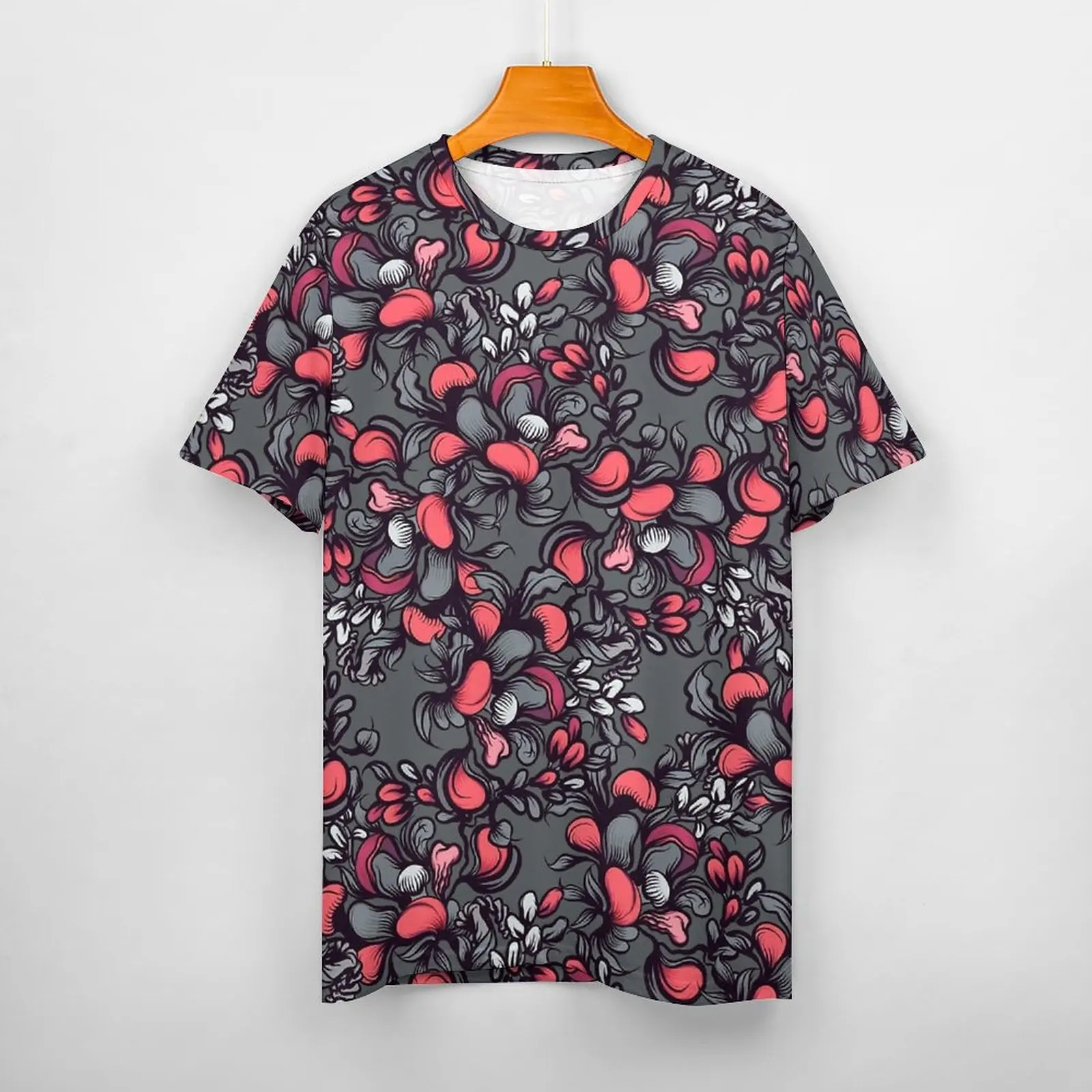 Girls Cotton T-shirt Fashion Floral Composition with Wild Berries. Student T-shirts for Women
Girls Cotton T-shirt Fashion Floral Composition with Wild Berries. Student T-shirts for Women