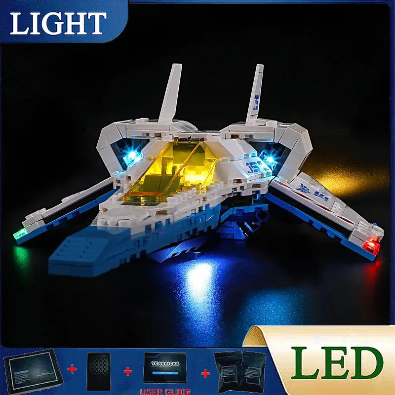 Светодиодный светильник Kits для LEGO 76832 XL-15 модель космического корабля (только светодиодный, без строительных блоков) v 
Светодиодный светильник Kits для LEGO 76832 XL-15 модель космического корабля (только светодиодный, без строительных блоков) v