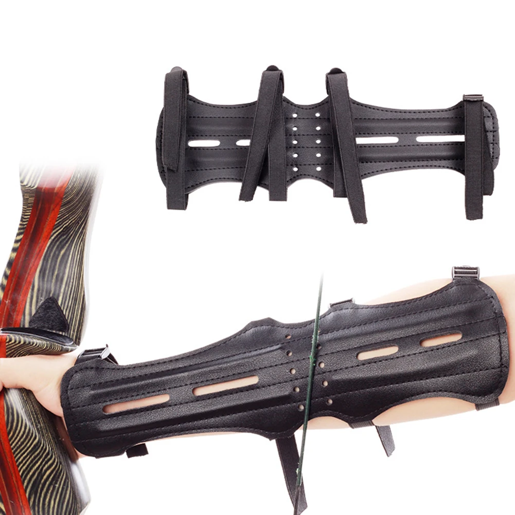 Extended Holes Arm Guard 63g Armguard Bow And Arrow Equipment Long Leather Outdoor Tool Leather Material Arm Guard Black
Extended Holes Arm Guard 63g Armguard Bow And Arrow Equipment Long Leather Outdoor Tool Leather Material Arm Guard Black