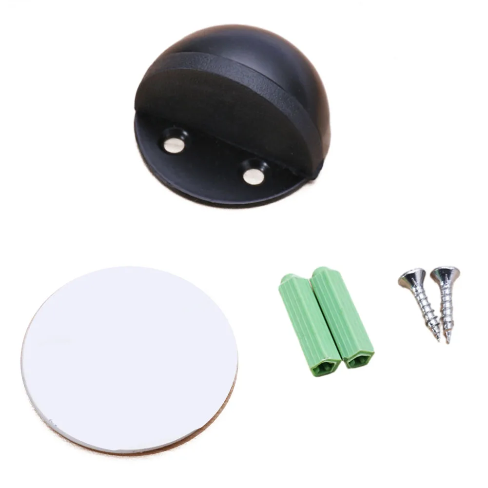 No Punching Door Stop Rubber Semicircle Anti-collision Door Stop Non-magnetic Damping Door Stops Hardware Home Improvement
No Punching Door Stop Rubber Semicircle Anti-collision Door Stop Non-magnetic Damping Door Stops Hardware Home Improvement