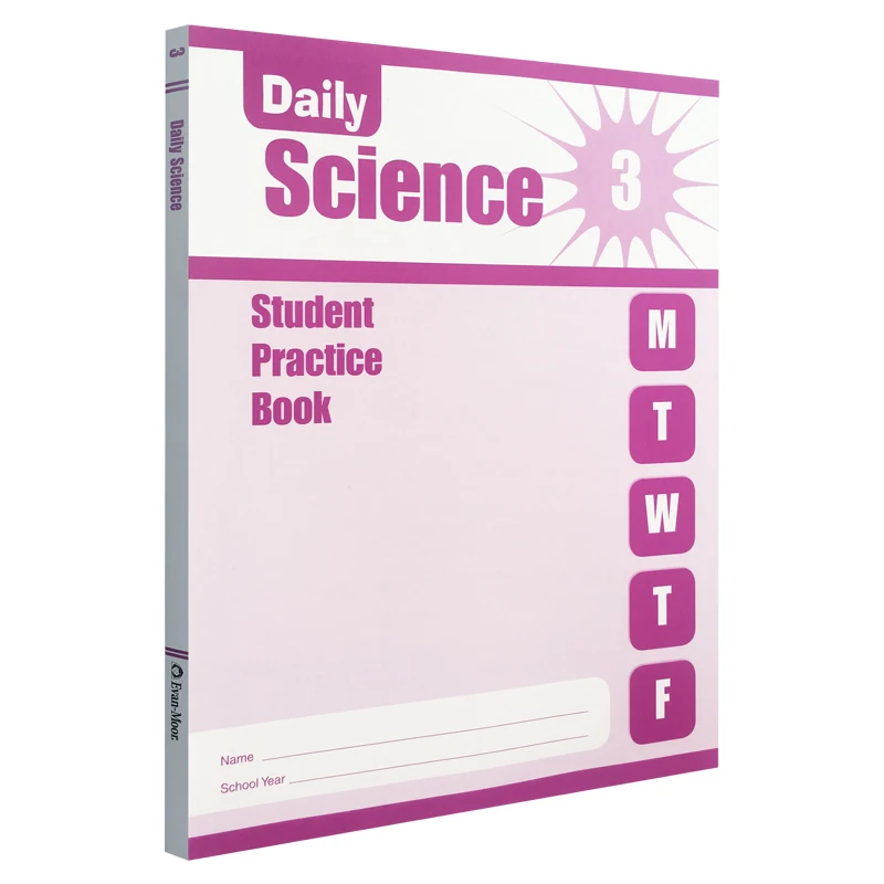 

Evan-Moor Daily Science Grade 3 SE Workbook,aged 7 8 9 10, English book 9781596734241