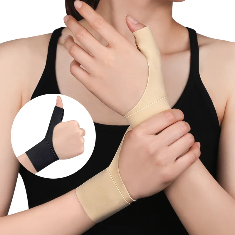 

1Pc Arthritis Wrist Support Thumb Protector Tendon Sheath Injury Recovery Wrist Brace Splint Finger Sprain Retainer Band Bandage