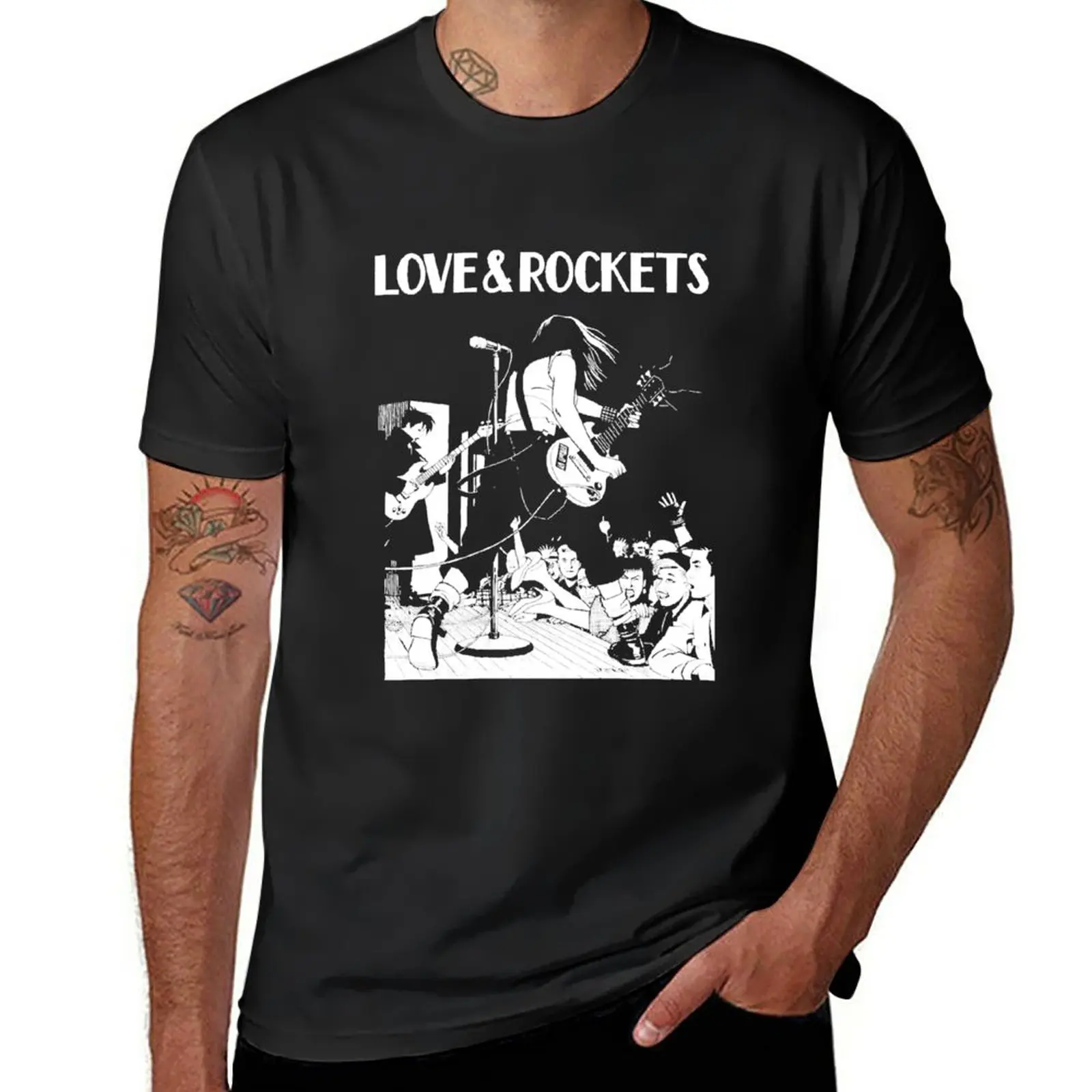 New Love In Concert. Love and Rockets T-Shirt Short t-shirt summer clothes tees anime mens clothes
New Love In Concert. Love and Rockets T-Shirt Short t-shirt summer clothes tees anime mens clothes