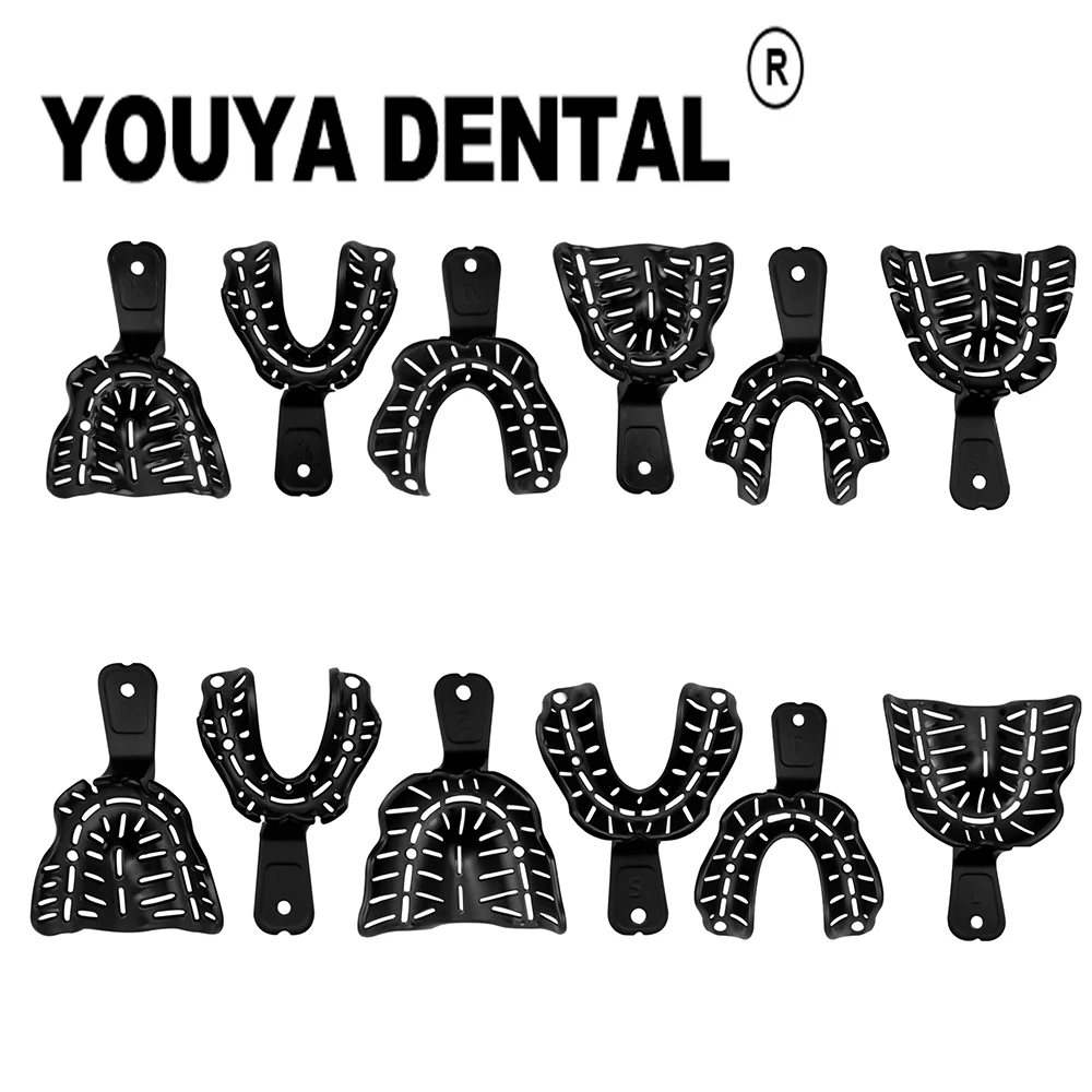 12pcs/set Thermoformed Initial Impression Mold Trays Full Mouth Edentulous Teeth Denture Holder Impression Tray
12pcs/set Thermoformed Initial Impression Mold Trays Full Mouth Edentulous Teeth Denture Holder Impression Tray