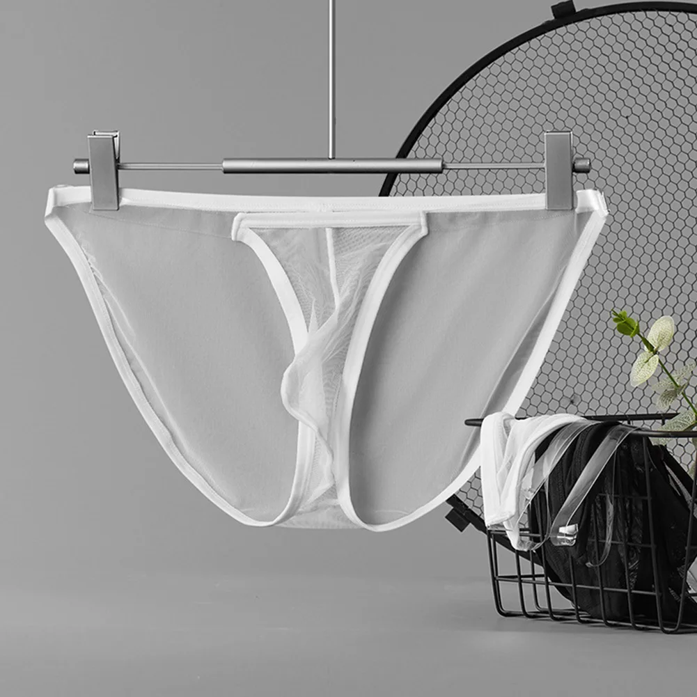 Mens Stylish Mesh Panties Sexy Lingerie Low Waist Briefs Breathable Thong Underwear Enhance Your Lingerie Collection Underpants
Mens Stylish Mesh Panties Sexy Lingerie Low Waist Briefs Breathable Thong Underwear Enhance Your Lingerie Collection Underpants