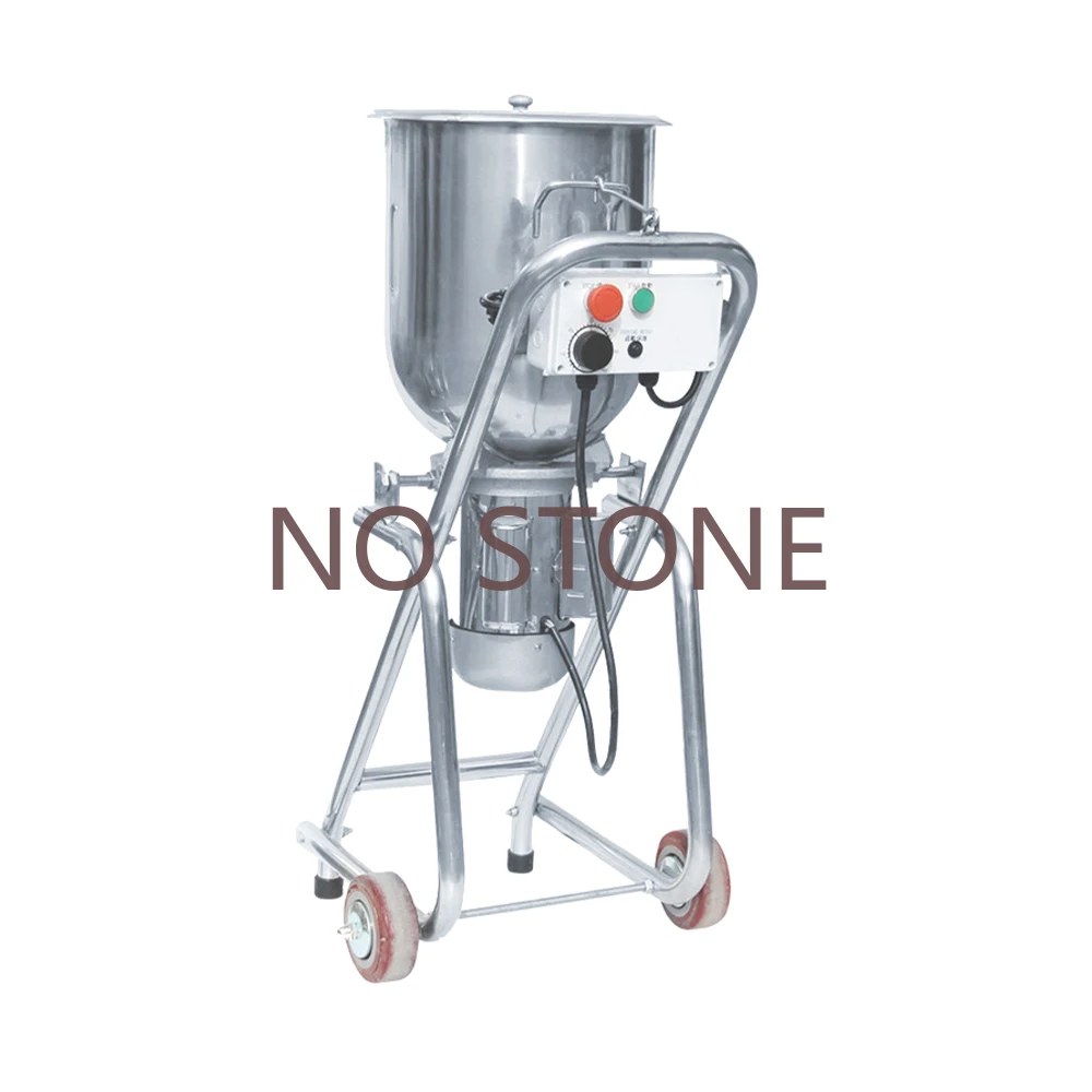 

Stainless Steel 30l Heavy Duty Commercial Ice Mixer Mixer, Large Capacity Fruit/Ice Cube, Factory Price