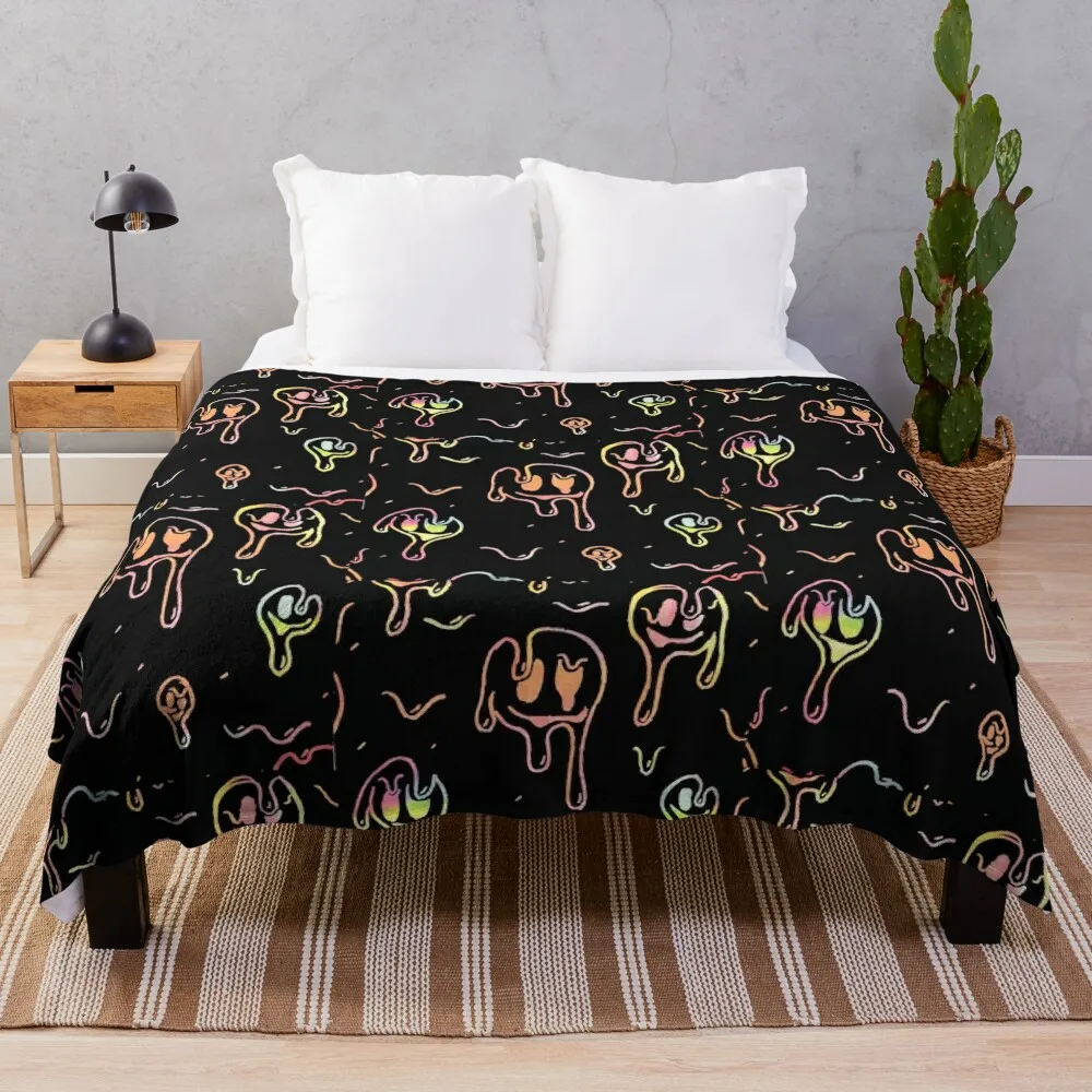 Rainbow Melting Smilies Throw Blanket Sleeping Bag Blanket Thermal Blanket Luxury Throw Blanket
Rainbow Melting Smilies Throw Blanket Sleeping Bag Blanket Thermal Blanket Luxury Throw Blanket
