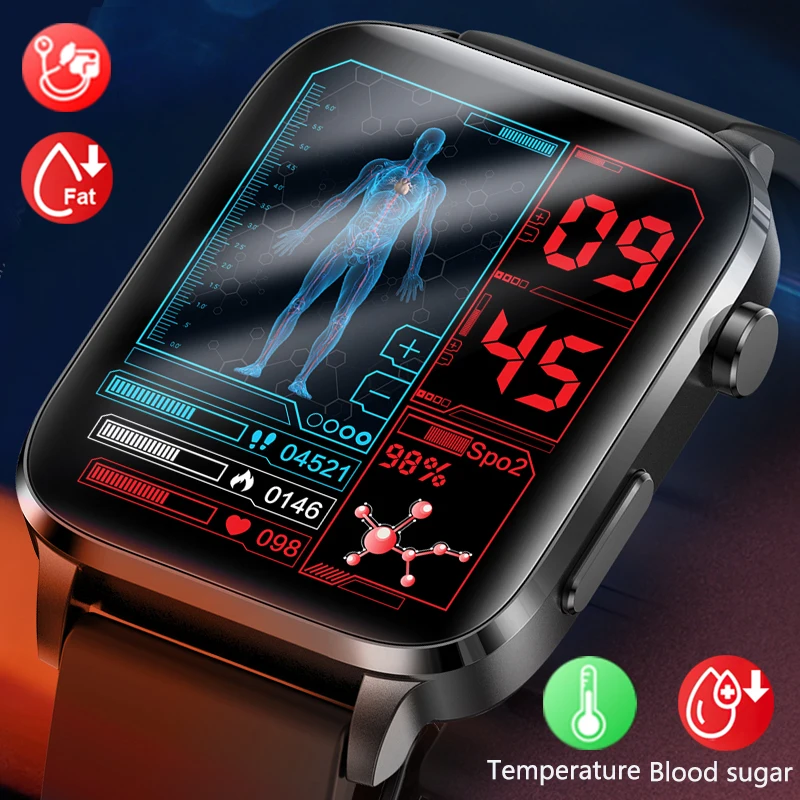2023 Blood Sugar Smartwatch Men 1.7's Laser Treatment Health Blood Pressure Sport Smart Watch Men Women Glucometer Watch For Men
2023 Blood Sugar Smartwatch Men 1.7's Laser Treatment Health Blood Pressure Sport Smart Watch Men Women Glucometer Watch For Men