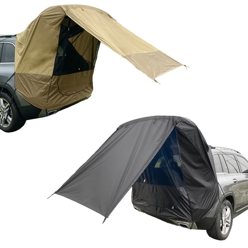 

Car Trunk Tent Sunshade Rainproof Tailgate Shade Awning Tent for Car Self-Driving for Tour Barbecue Outdoor Camping Dropship