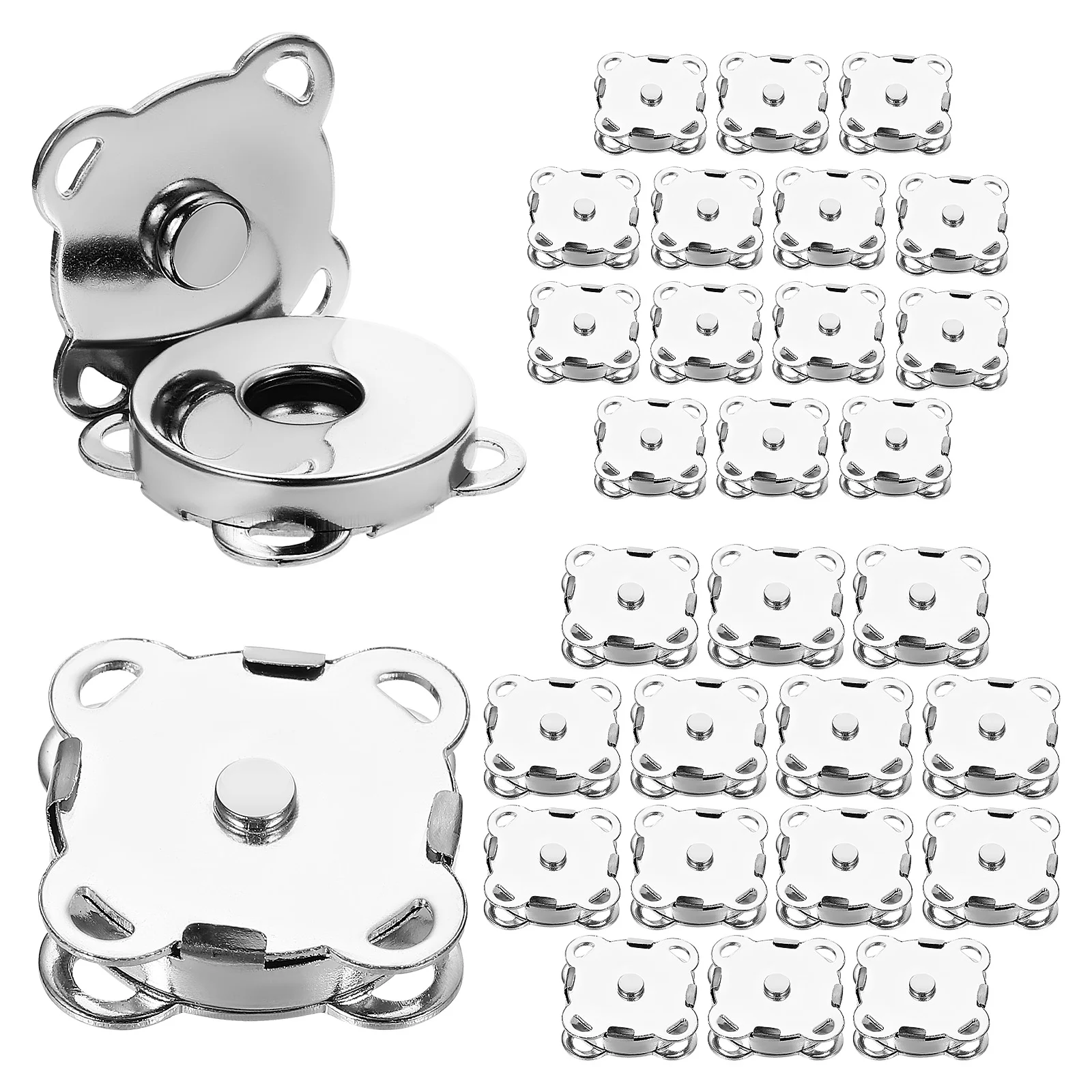 30 шт., магнитные пуговицы в виде цветка сливы 
30 шт., магнитные пуговицы в виде цветка сливы