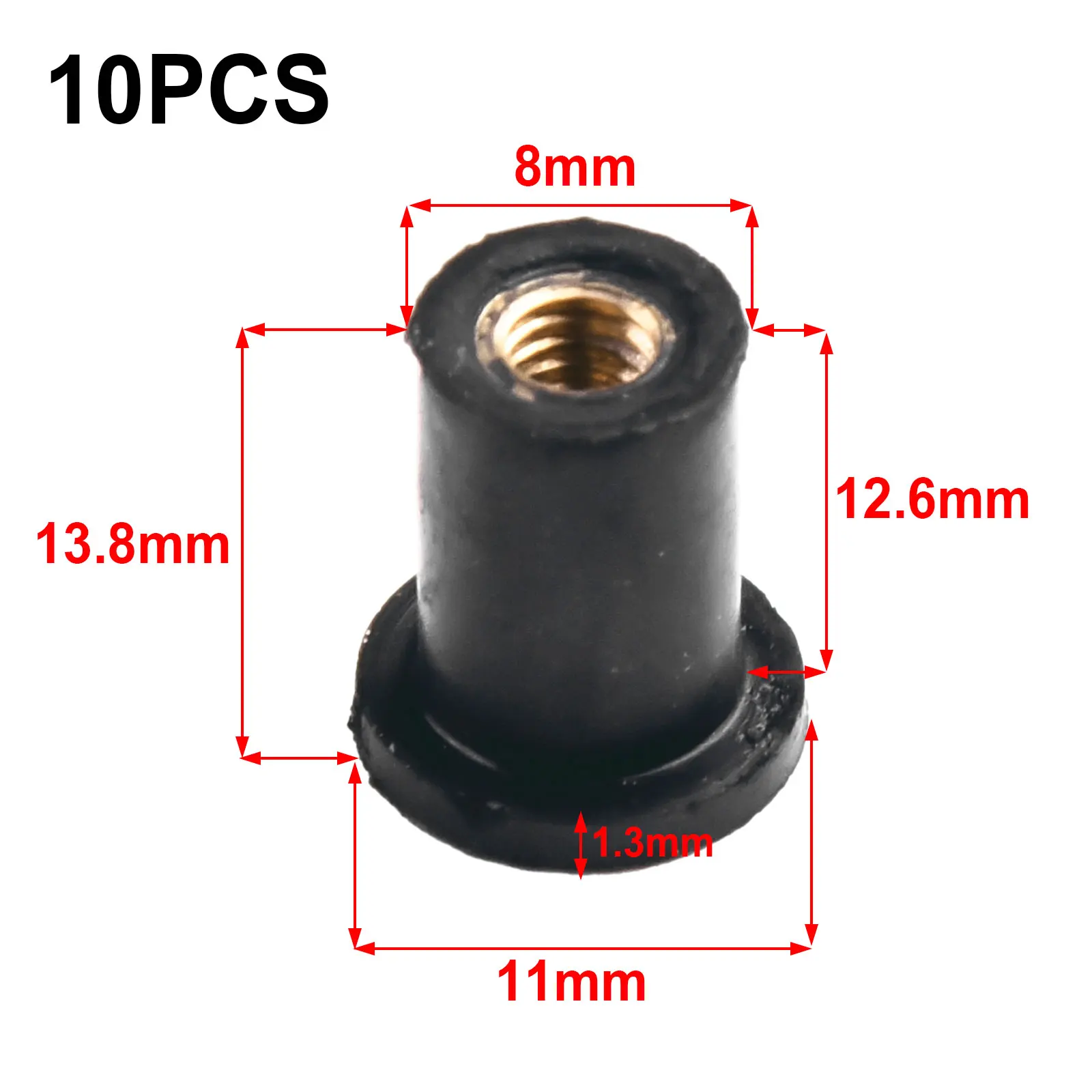 Rubber + Brass Nuts Universal Fairing Screws For ATV Neoprene Parts Replacement For Fairing Casement Motorcycle
Rubber + Brass Nuts Universal Fairing Screws For ATV Neoprene Parts Replacement For Fairing Casement Motorcycle