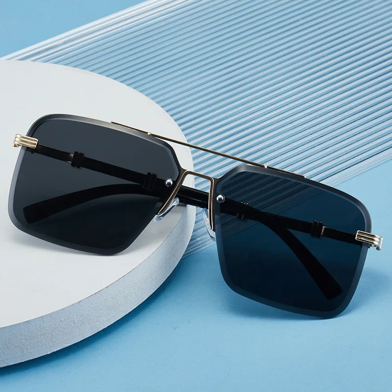 2023 Retro Sunglasses Women Brand Designer Rimless Gradient Sun Glasses Fashion Shades Cutting Lens Gafas De Sol Hombre
2023 Retro Sunglasses Women Brand Designer Rimless Gradient Sun Glasses Fashion Shades Cutting Lens Gafas De Sol Hombre